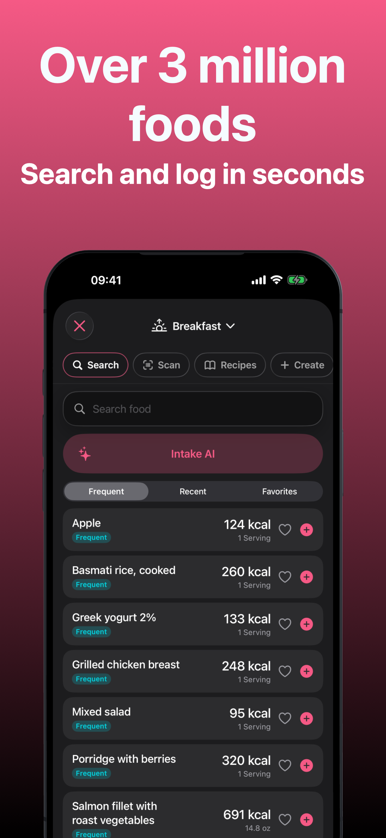 Add food flow in Intake